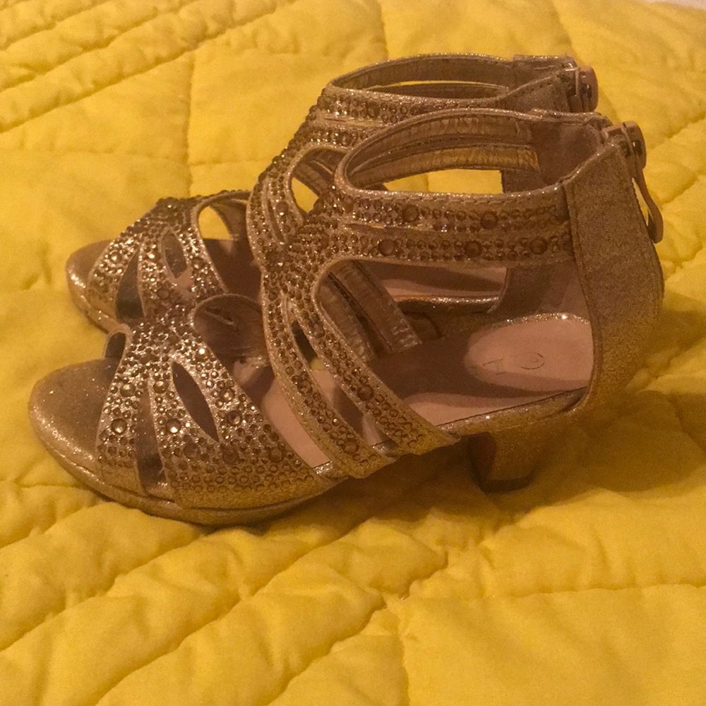 Gold Heels